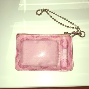 Coach change purse and card holder